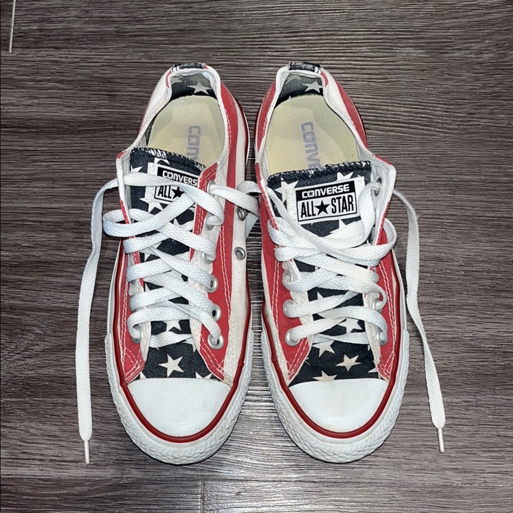 Converse American Flag low top
